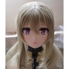 (KM266)Quality Handmade Female/Girl Resin 3/4 Head Japanese Cartoon Character Cosplay Kigurumi Mask Crossdresser